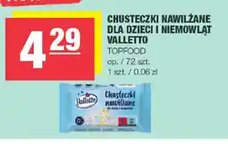 EuroSPAR Valletto Chusteczki nawilżane oferta