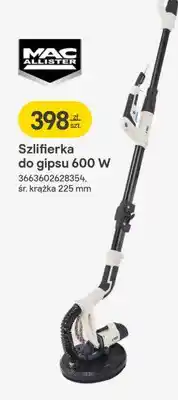 Castorama Szlifierka do gipsu 600 W oferta