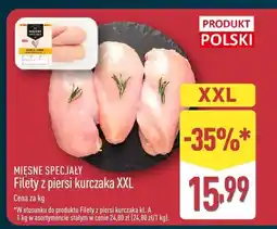 ALDI Filety z piersi kurczaka XXL oferta