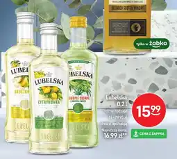 Żabka Wódka smakowa Lubelska różne rodzaje oferta
