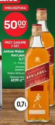 Żabka Whisky Johnnie Walker Red Label oferta