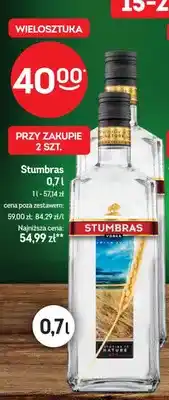 Żabka Wódka Stumbras oferta