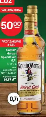 Żabka Rum Captain Morgan Spiced Gold oferta