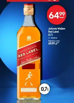 Żabka Whisky Red Label oferta