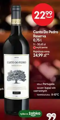 Żabka Wino czerwone Reserva oferta
