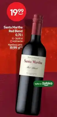 Żabka Wino Red Blend oferta