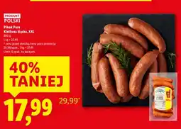 Lidl Kiełbasa śląska XXL oferta