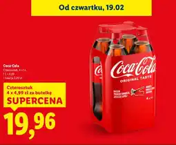 Lidl Napój gazowany cztersztuk oferta