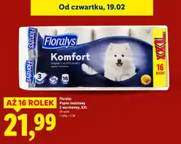 Lidl Papier toaletowy Komfort 3-warstwowy, XXL oferta