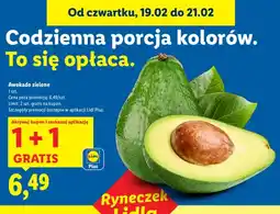 Lidl Awokado zielone oferta