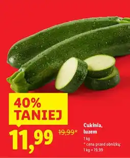 Lidl Cukinia luzem oferta