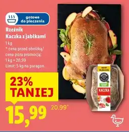 Lidl Kaczka z jabłkami oferta