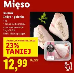 Lidl Indyk - golonka oferta