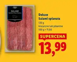 Lidl Salami spianata klasyczne lub pikantne oferta