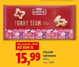 Lidl Pierniki lukrowane oferta