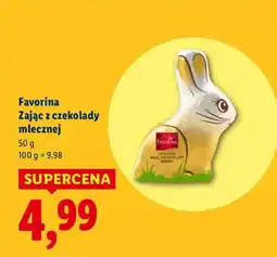 Lidl Zając z czekolady mlecznej oferta