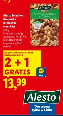 Lidl Królewska mieszanka orzechów oferta