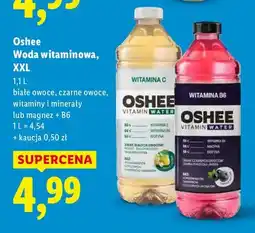 Lidl Woda witaminowa białe owoce, czarne owoce, witaminy i minerały lub magnez + B6 oferta