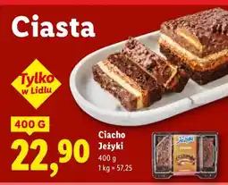 Lidl Ciasto Jeżyki oferta