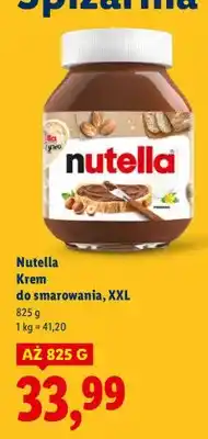 Lidl Krem do smarowania XXL oferta
