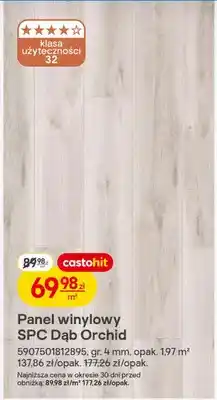 Castorama Panel winylowy SPC Dąb Orchid oferta