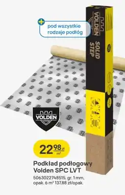Castorama Podkład podłogowy Volden SPC LVT oferta