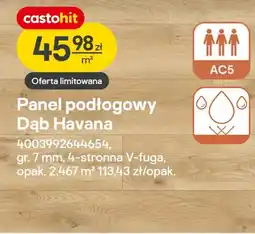 Castorama Panel podłogowy Dąb Havana oferta