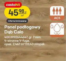 Castorama Panel podłogowy Dąb Calo oferta