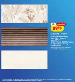 Castorama Glazura Crude beige oferta