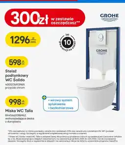 Castorama Stelaż podtynkowy WC Solido oferta