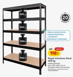 Castorama Regał metalowy Rand oferta