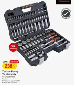 Castorama Zestaw kluczy 94 elementy oferta