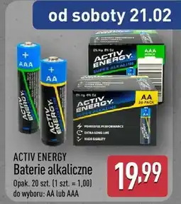 ALDI Baterie alkaliczne do wyboru AA lub AAA oferta