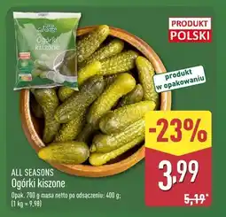 ALDI Ogórki kiszone oferta