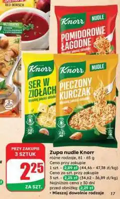 Dino Zupa Nudle Knorr oferta