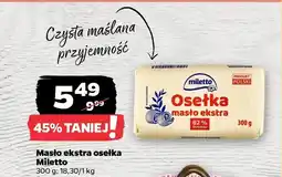 Netto Masło ekstra osełka Miletto oferta