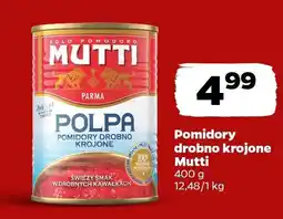 Netto Pomidory drobno krojone Mutti oferta