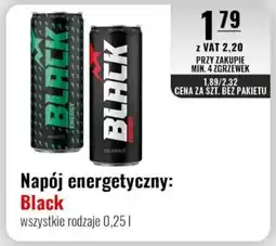 Eurocash Napój energetyczny: Black oferta