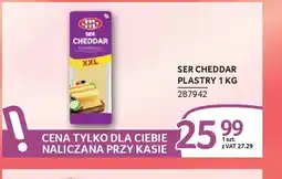 Selgros Mlekovita Ser Cheddar plastry oferta