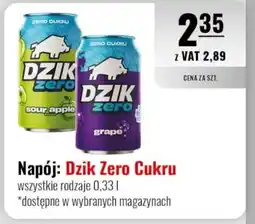 Eurocash Napój: Dzik Zero Cukru oferta