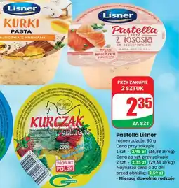 Dino Pasta do kanapek Lisner oferta