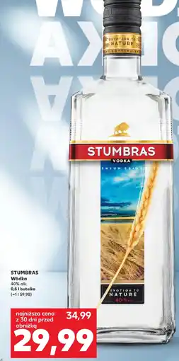 Kaufland Wódka Stumbras oferta