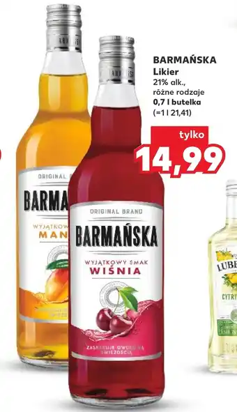 Kaufland Likier Barmańska oferta