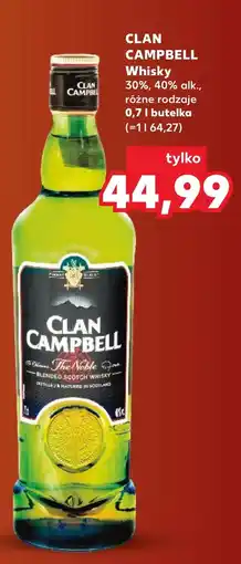 Kaufland Whisky Clan campbell oferta