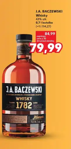 Kaufland Whisky J.A. Baczewski oferta