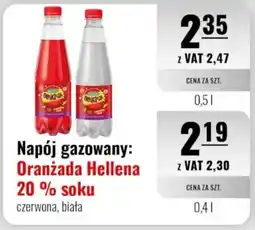 Eurocash Napój gazowany: Oranżada Hellena 20% soku oferta