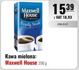 Eurocash Kawa mielona: Maxwell House oferta