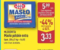 ALDI Mlekovita Masło polskie extra oferta