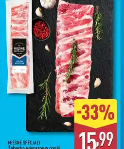 ALDI Mięsne Specjały Zeberka oferta