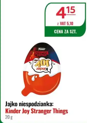 Jajko niespodzianka: Kinder Joy Stranger Things